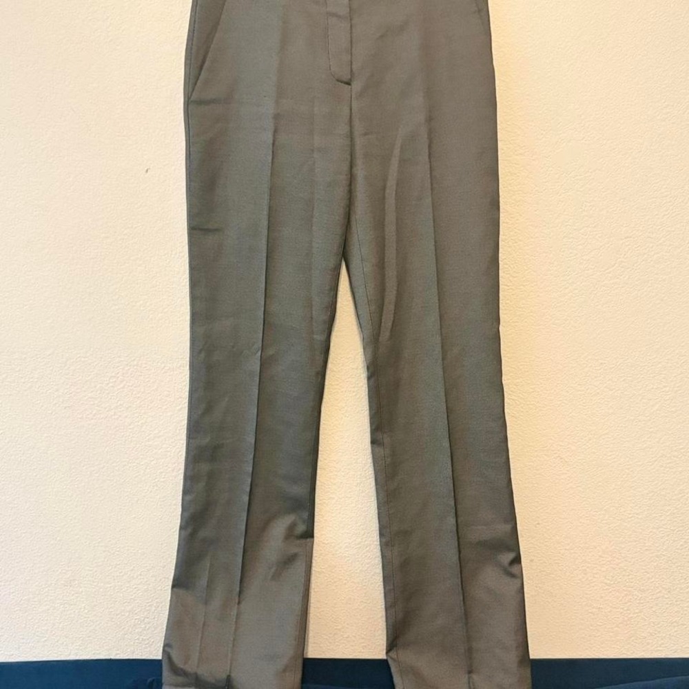 Miu Miu grey wool trousers size S